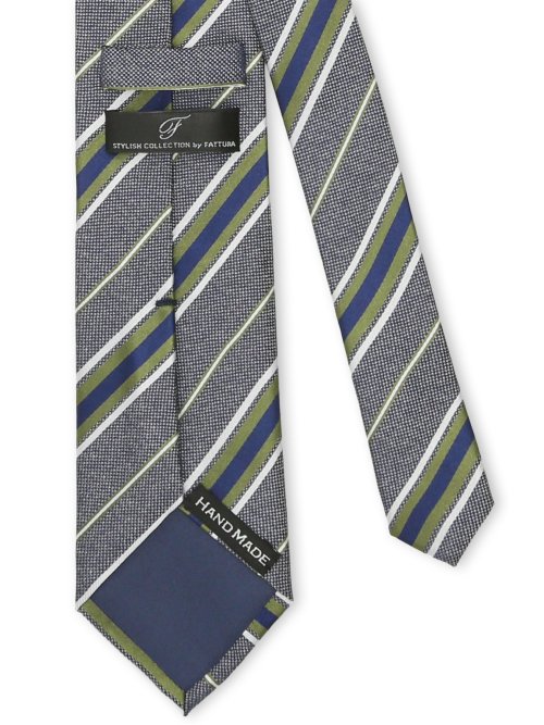 ファットゥーラ/FATTURA シルク撥水加工 レギュラータイ 8.0cm幅