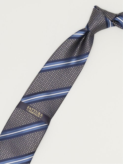 ファットゥーラ/FATTURA シルク撥水加工 レギュラータイ 8.0cm幅