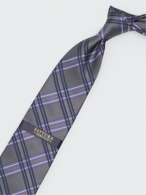 ファットゥーラ/FATTURA シルク撥水加工 レギュラータイ 8.0cm幅