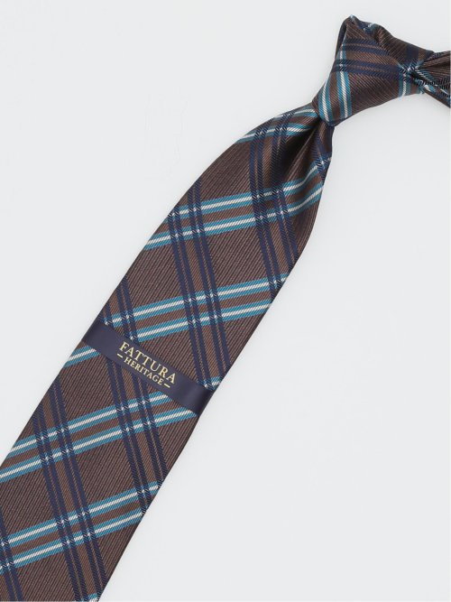 ファットゥーラ/FATTURA シルク撥水加工 レギュラータイ 8.0cm幅