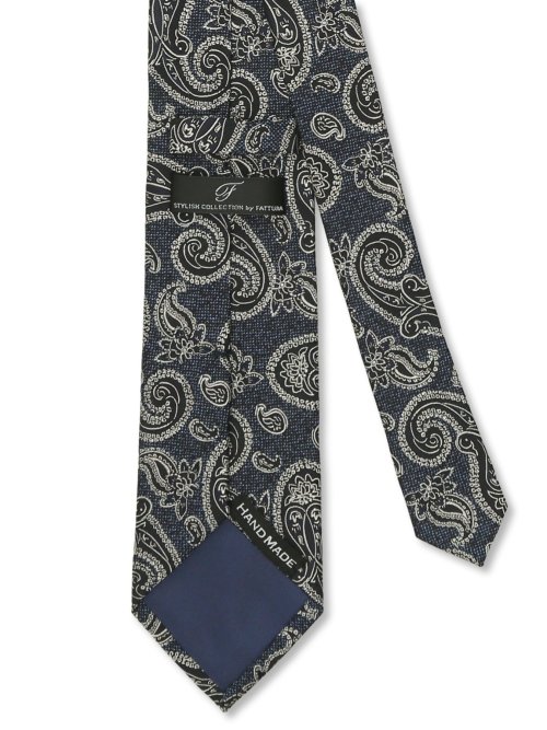 ファットゥーラ/FATTURA シルク撥水加工 レギュラータイ 8.0cm幅