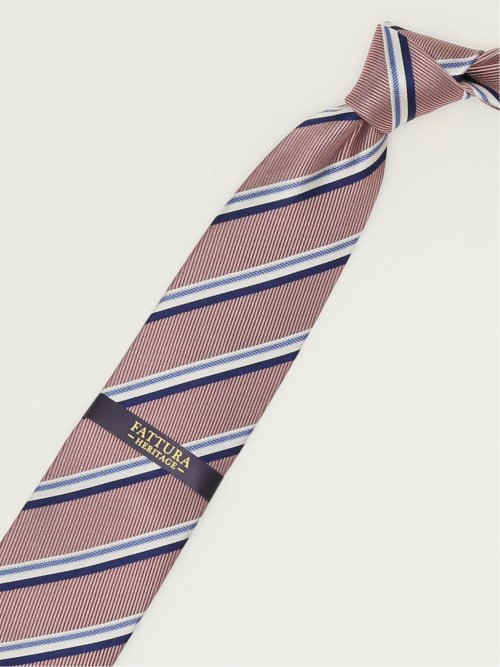 ファットゥーラ/FATTURA シルク撥水加工 レギュラータイ 8.0cm幅