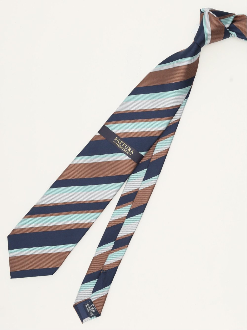 ファットゥーラ/FATTURA シルク撥水加工 レギュラータイ 8.0cm幅