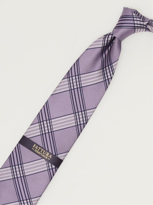 ファットゥーラ/FATTURA シルク撥水加工 レギュラータイ 8.0cm幅