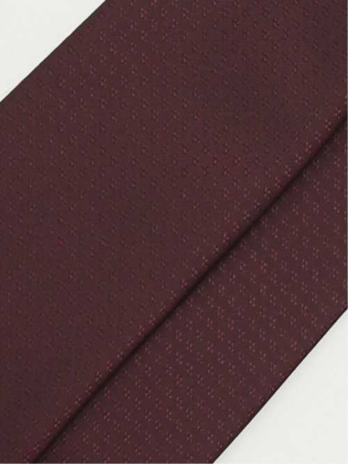 ネクタイ メンズ ビジネス レギュラー 7.5cm幅 ファットゥーラ/FATTURA FUKI マイクロ 無地 ソリッド
