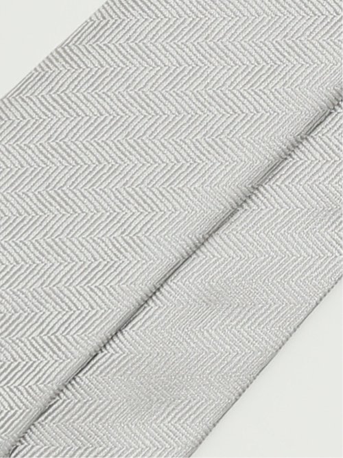 ネクタイ メンズ ビジネス レギュラー 7.5cm幅 ファットゥーラ/FATTURA FUKI ヘリンボン 無地 ソリッド