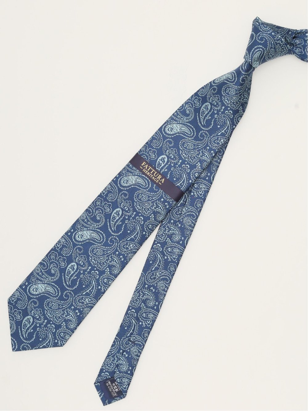 ファットゥーラ/FATTURA シルク撥水加工 レギュラータイ 8.0cm幅