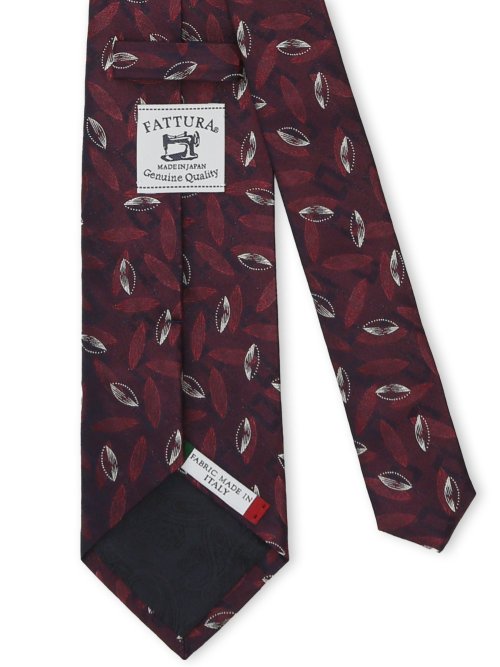 【大きいサイズ】ファットゥーラ/FATTURA シルクイタリア生地 レギュラータイ 8.5cm幅