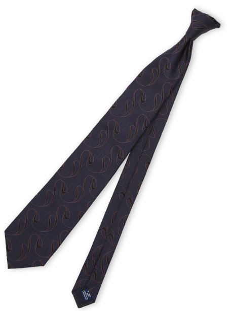 【大きいサイズ】ファットゥーラ/FATTURA シルクイタリア生地 レギュラータイ 8.5cm幅