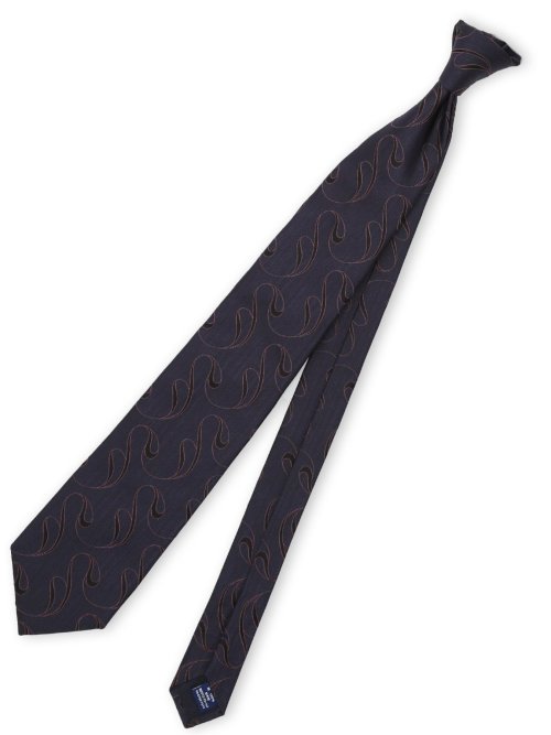 【大きいサイズ】ファットゥーラ/FATTURA シルクイタリア生地 レギュラータイ 8.5cm幅