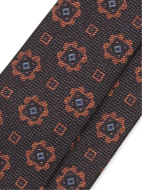 【大きいサイズ】ファットゥーラ/FATTURA 三者混イタリア生地 レギュラータイ 8.5cm幅