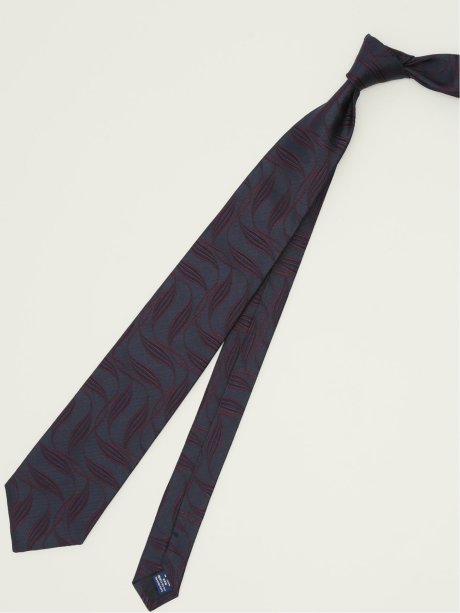 【大きいサイズ】ファットゥーラ ネクタイ メンズ ビジネス レギュラー 8.5cm幅 シルク イタリア生地 日本縫製