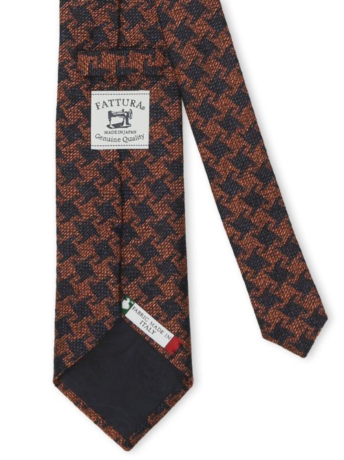 【大きいサイズ】ファットゥーラ/FATTURA 三者混イタリア生地 レギュラータイ 8.5cm幅