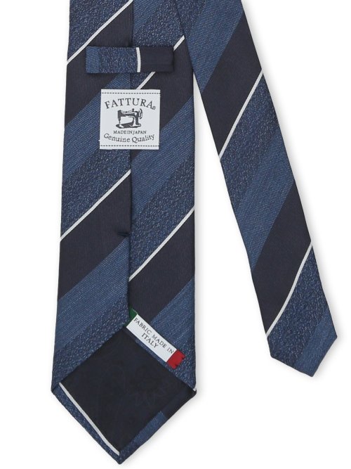 【大きいサイズ】ファットゥーラ/FATTURA シルクイタリア生地 レギュラータイ 8.5cm幅