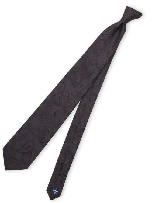 【大きいサイズ】ファットゥーラ/FATTURA シルクイタリア生地 レギュラータイ 8.5cm幅