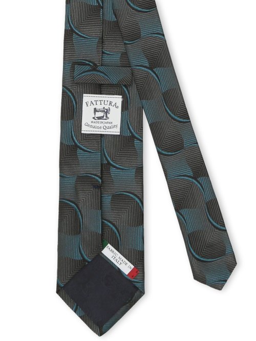 ファットゥーラ/FATTURA シルクイタリア生地 レギュラータイ 8.0cm幅