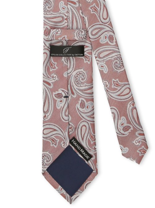 ファットゥーラ/FATTURA シルク撥水加工 レギュラータイ 8.0cm幅