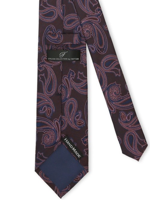 ファットゥーラ/FATTURA シルク撥水加工 レギュラータイ 8.0cm幅