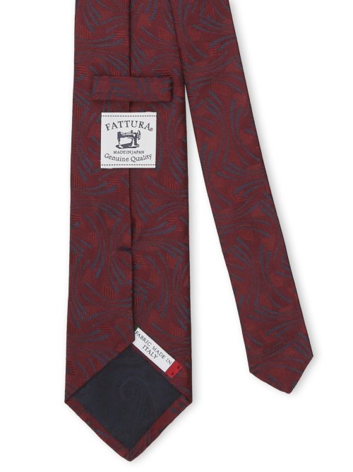 ファットゥーラ/FATTURA シルクイタリア生地 レギュラータイ 8.0cm幅