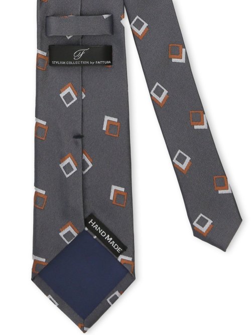 ファットゥーラ/FATTURA シルク撥水加工 レギュラータイ 8.0cm幅