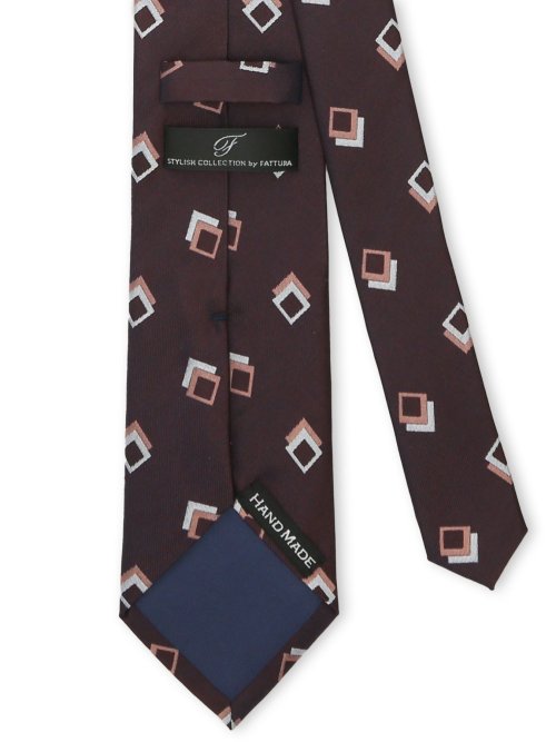 ファットゥーラ/FATTURA シルク撥水加工 レギュラータイ 8.0cm幅