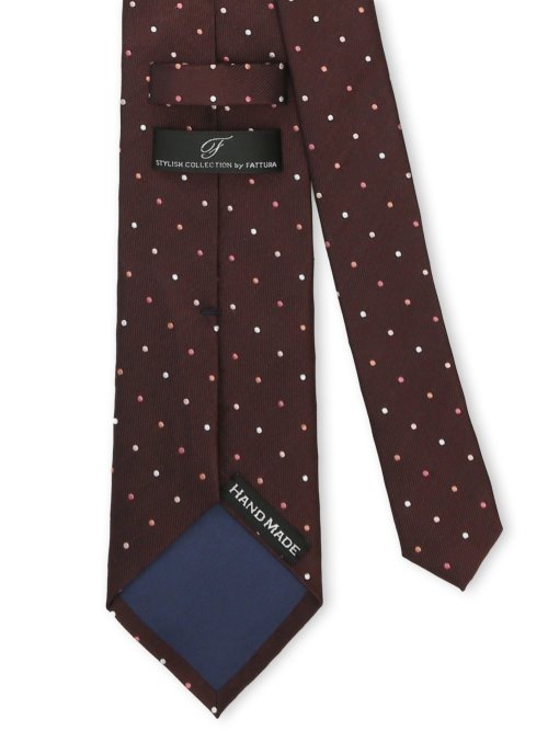 ファットゥーラ/FATTURA シルク撥水加工 レギュラータイ 8.0cm幅