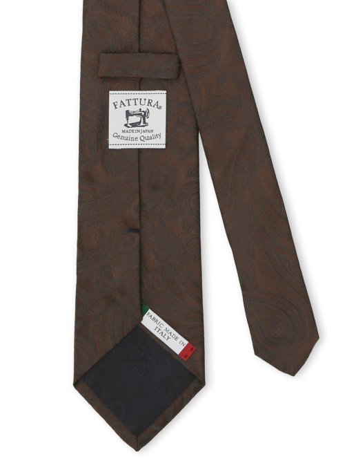 ファットゥーラ/FATTURA シルクイタリア生地 レギュラータイ 8.0cm幅