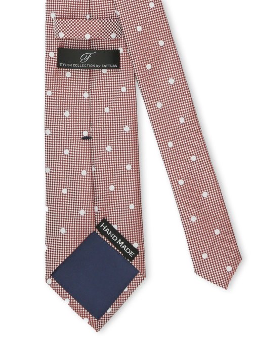 ファットゥーラ/FATTURA シルク撥水加工 レギュラータイ 8.0cm幅