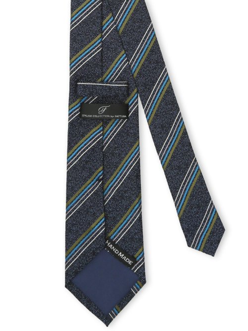 ファットゥーラ/FATTURA シルク撥水加工 レギュラータイ 8.0cm幅