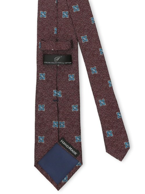 ファットゥーラ/FATTURA シルク撥水加工 レギュラータイ 8.0cm幅