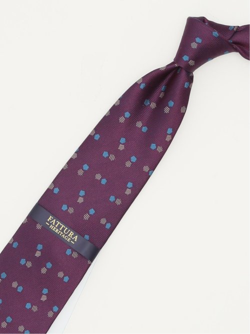 ファットゥーラ/FATTURA シルク撥水加工 レギュラータイ 8.0cm幅