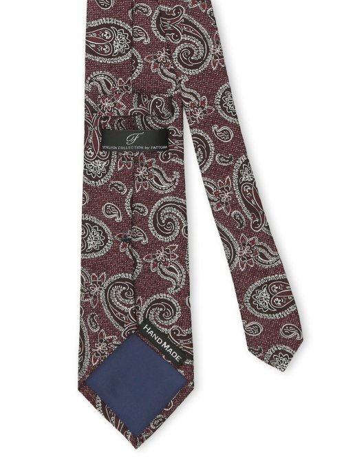 ファットゥーラ/FATTURA シルク撥水加工 レギュラータイ 8.0cm幅