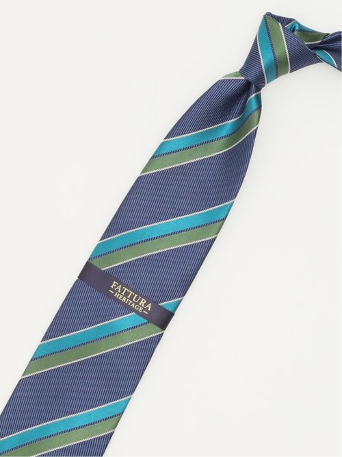 ファットゥーラ/FATTURA シルク撥水加工 レギュラータイ 8.0cm幅