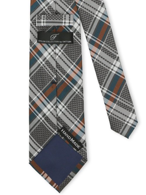 ファットゥーラ/FATTURA シルク撥水加工 レギュラータイ 8.0cm幅