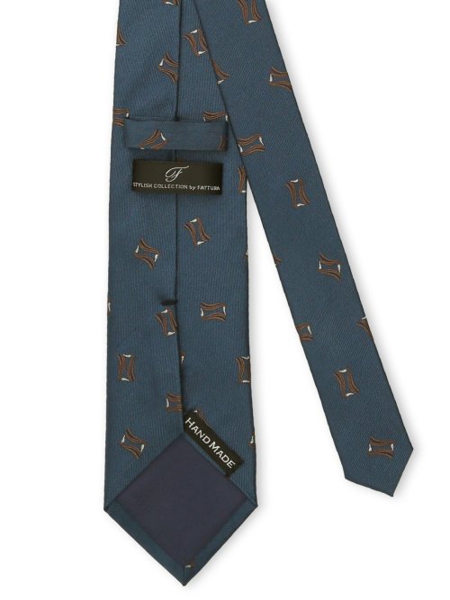 ファットゥーラ/FATTURA シルク撥水加工 レギュラータイ 8.0cm幅