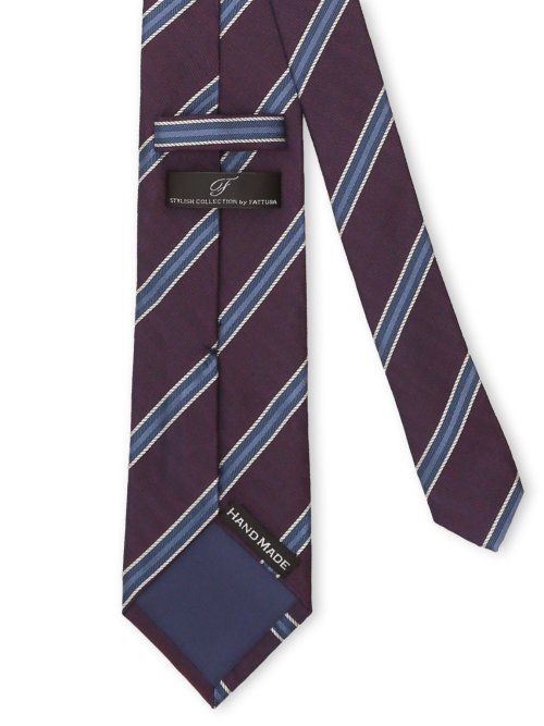 ファットゥーラ/FATTURA シルク撥水加工 レギュラータイ 8.0cm幅