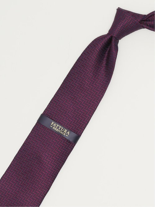 ファットゥーラ/FATTURA シルク撥水加工 レギュラータイ 8.0cm幅