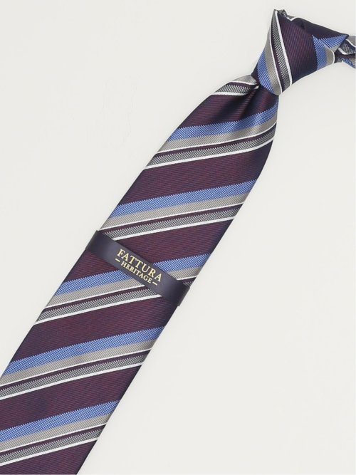 ファットゥーラ/FATTURA シルク撥水加工 レギュラータイ 8.0cm幅