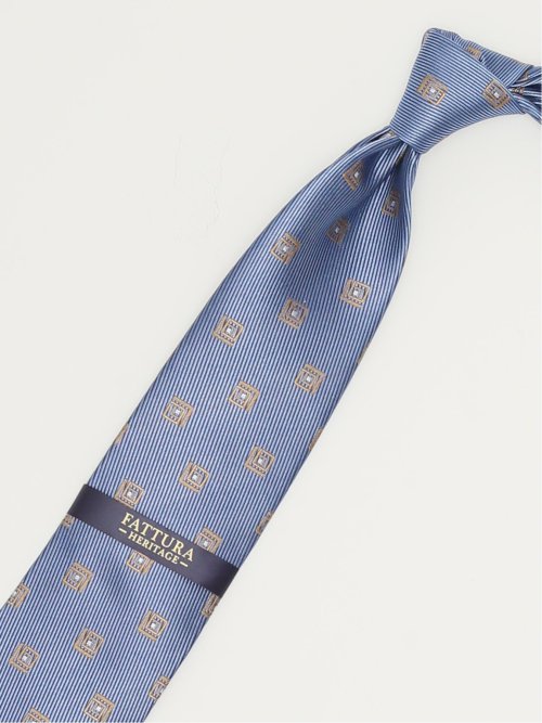 ファットゥーラ/FATTURA シルク撥水加工 レギュラータイ 8.0cm幅