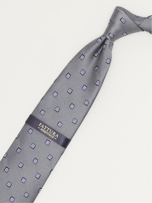 ファットゥーラ/FATTURA シルク撥水加工 レギュラータイ 8.0cm幅