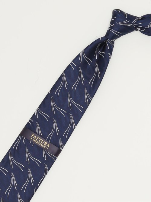 ファットゥーラ/FATTURA シルク撥水加工 レギュラータイ 8.0cm幅