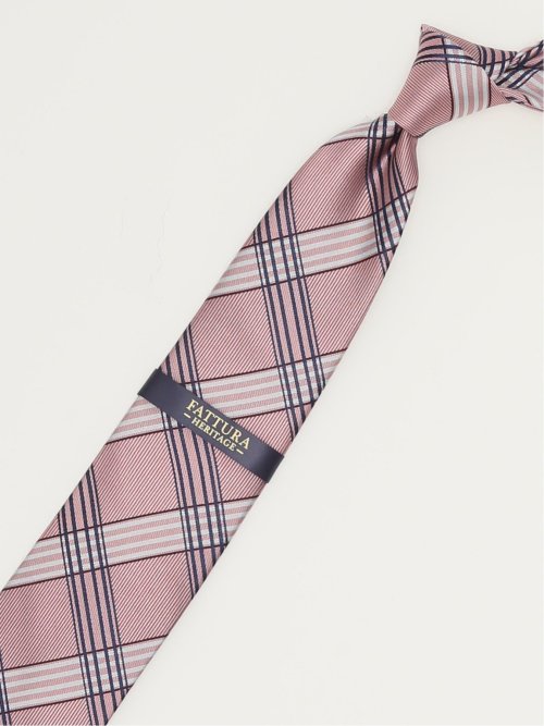 ファットゥーラ/FATTURA シルク撥水加工 レギュラータイ 8.0cm幅