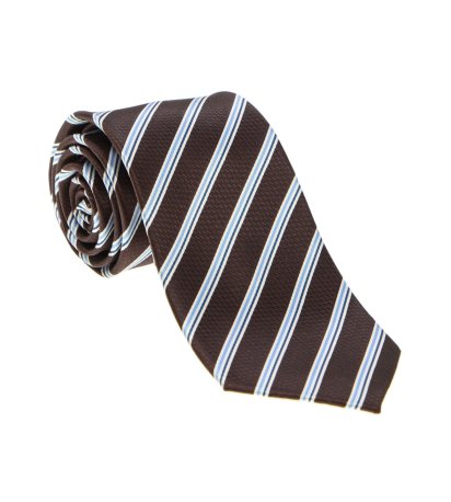 シルク混ストライプ柄レギュラータイ8 0cm幅 Other 30茶 ネクタイ Taka Q Online Shop タカキューオンラインショップ 公式通販