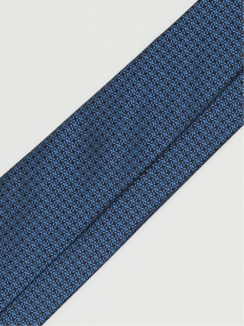 TAKA-Q×FAIRFAX シルクソリッド レギュラータイ 8.0cm幅