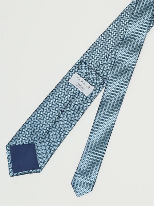 TAKA-Q×FAIRFAX シルクソリッド レギュラータイ 8.0cm幅
