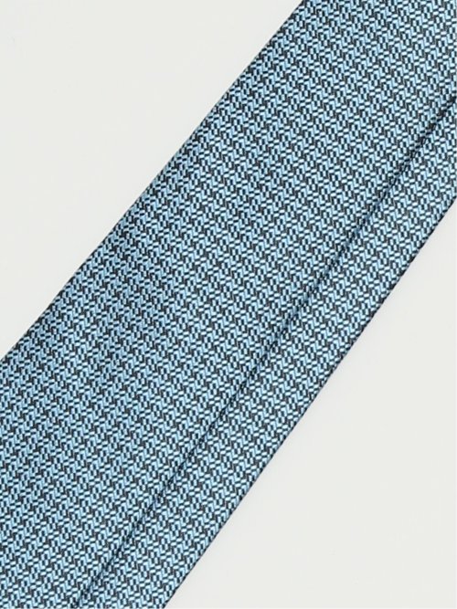 TAKA-Q×FAIRFAX シルクソリッド レギュラータイ 8.0cm幅