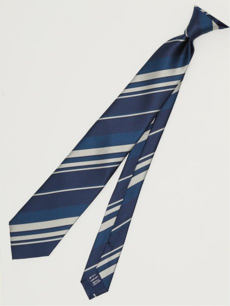 TAKA-Q×FAIRFAX シルクストライプ柄 レギュラータイ 8.0cm幅