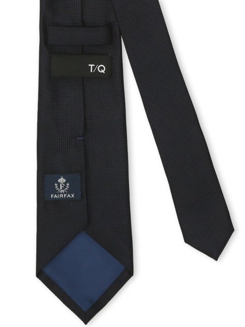 TAKA-Q×FAIRFAX シルクソリッド レギュラータイ 8.0cm幅