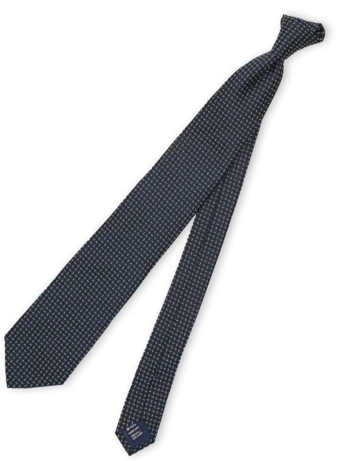 TAKA-Q×FAIRFAX シルクソリッド レギュラータイ 8.0cm幅