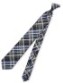 TAKA-Q×FAIRFAX シルクチェック柄 レギュラータイ 8.0cm幅